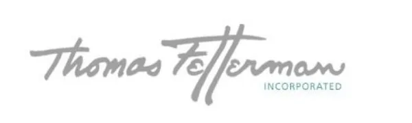Thomas Fetterman Tornado SB (Solid Body) Cane  Crutch Tips Fits Shafts of 34 to 1 inch Gray Pair - Logo of Thomas Fetterman Incorporated