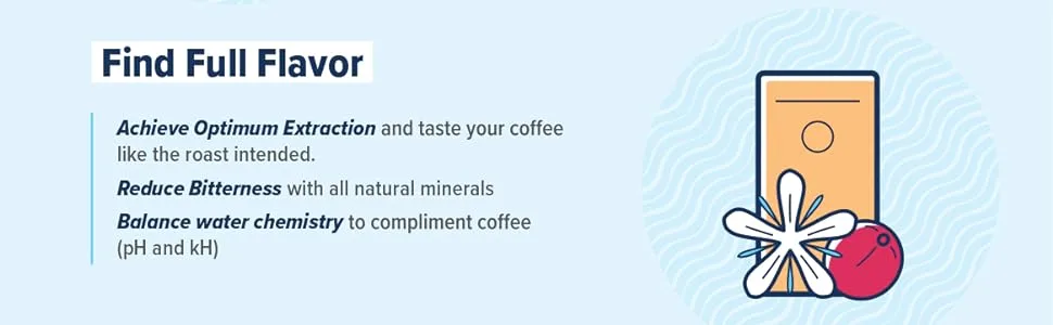 Third Wave Water Mineral Enhanced Flavor Optimizing Coffee Brewing Water Espresso Profile 0.635 oz - Find Full Flavor Achieve Optimum Extraction and taste your coffee like the Roaster intended.