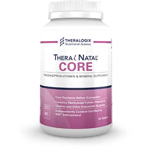 TheraNatal Core Preconception Vitamin  Mineral Supplement (90 Day Supply)  Prenatal Vitamin  Fertility Supplement for Women - theranatal core