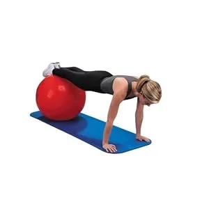 THERABAND Exercise and Stability Ball for Improved Posture Balance Core Fitness Coordination Rehab Green - 65cm Diameter - product information 8