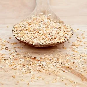 The Spice Way Minced Garlic - 8 oz - US Grown whole bulk dehydrated dried garlic flakes more coarse than dry powder - garlic minced