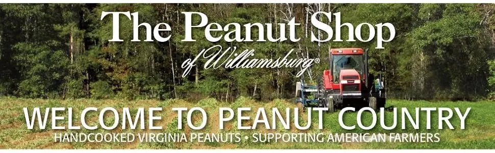 The Peanut Shop of Williamsburg Handcooked Lightly Salted Virginia Peanuts - 32 oz. Lightly Salted 32 Ounce (Pack of 1) - product information 1