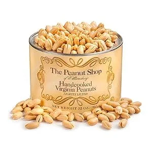 The Peanut Shop of Williamsburg Handcooked Lightly Salted Virginia Peanuts - 32 oz. Lightly Salted 32 Ounce (Pack of 1) - product information 2
