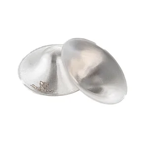 The Original Silver Nursing Cups - Nipple Shields for Nursing Newborn - Silver Nursing Pads - Newborn Essentials Must Haves - 925 Silver (Regular - Silver Nursing Cups with Carrying Case) - breastfeeding cup silverette cup silverette nursing cups silver breastfeeding nursing cup nipple cup