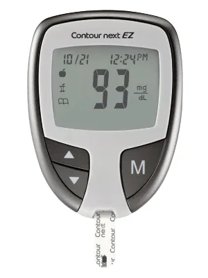 The CONTOUR NEXT EZ Blood Glucose Monitoring System - product information 2