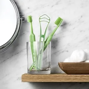 TEPE Good Tongue Scraper Cleaner Bioplastic Tongue Cleaner for Adults and Kids Plastic Scraper 1 Pk - product information 5