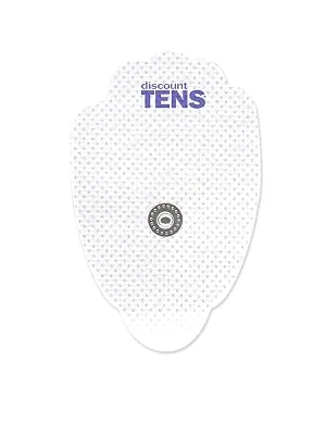 TENS Electrodes Premium Quality Large Replacement Pads for TENS Units Snap TENS Unit Electrodes Discount TENS Brand (10 Pair (20 Electrodes)) - large TENS electrode