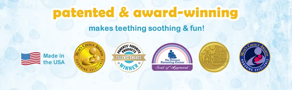 teetherpop Teething Toys for Babies Fillable Freezable Baby Teethers Fill with Breastmilk Purees Water Smoothies Juice  More (Blue Lime) BlueLime - teething toys for babies 6-12 months baby teether mushroom vibrating banana silicone toy boys girls
