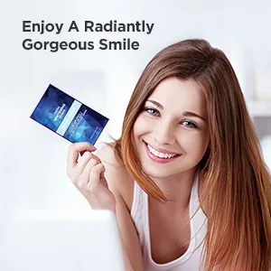 Teeth Whitening Strips for Teeth Sensitive  Reduced Sensitivity White Strips for Teeth Whitening  Dental Teeth Whitening Kit Pack of 28 Whitener Strips (14 Treatments) Mint - Enjoy A Radiantly Gorgeous Smile