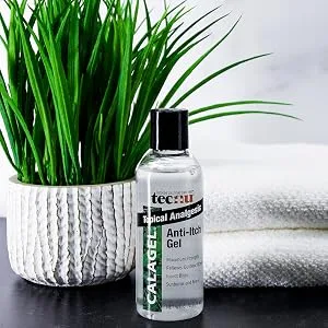 Tecnu Calagel Anti-Itch Gel Maximum Strength Itch Relief for Rashes Bug Bites Stings and Minor Burn Relief 6 oz - calamine itch relief sunburn eczema psoriasis poison ivy rash antiseptic first aid kit
