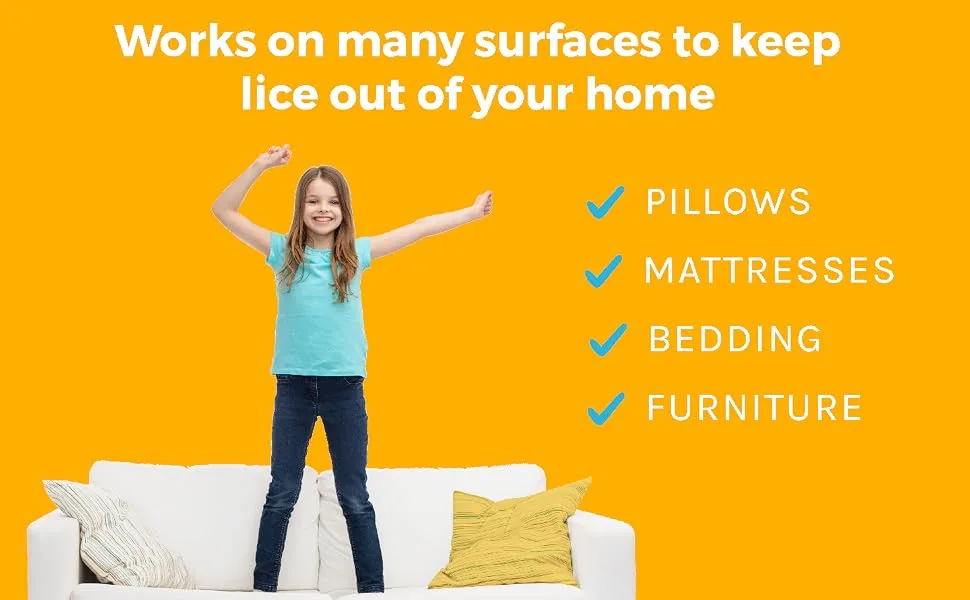 Tec Labs Licefreee Home Spray Head Lice Treatment for Furniture Non-Staining 16 Fl Oz - image 4 - works on many surfaces