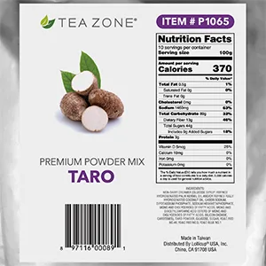Tea Zone 2.2 lb Taro Powder - tea zone taro powder mix