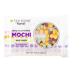 TEA ZONE 10.6 oz Rainbow Mini Mochi Bag - tea zone rainbow mini mochi