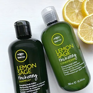 Tea Tree Lemon Sage Thickening Shampoo Builds Body  Boosts Volume For Fine Hair 10.14 Fl Oz (Pack of 1) - Tea Tree Lemon Sage