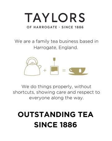 Taylors of Harrogate Blackberry  Raspberry Herbal Tea 20 Teabags - product information 2