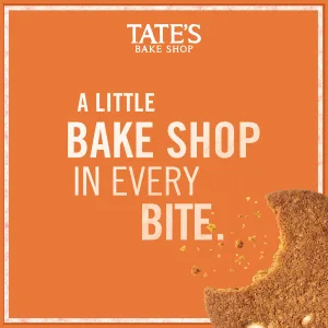 Tates Bake Shop Pumpkin Spice Cookies Limited Edition Cookies 4 - 7 oz Bags - image
