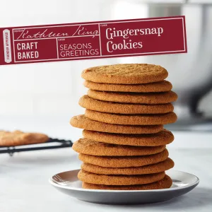 Tates Bake Shop Gingersnap Cookies Limited Edition Holiday Cookies 4 - 7 oz Bags - image