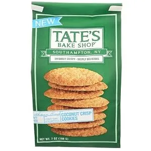 Tates Bake Shop Coconut Crisp Cookies 7 OZ - product information 2