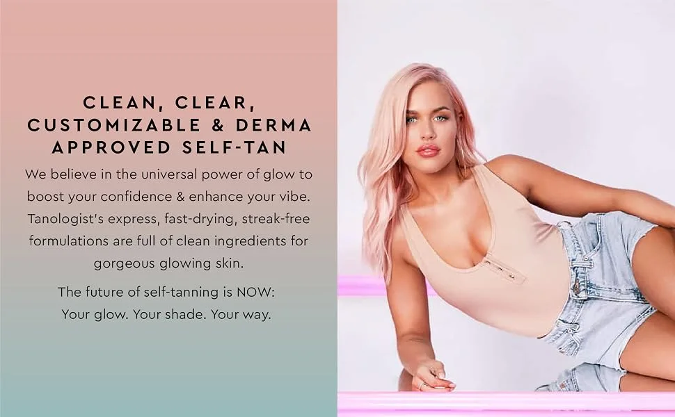 Tanologist Flawless Tanning Mitt - Reusable and Washable Self Tanner Applicator for Smooth and Streak Free Self Tan 1 Count - tanologist