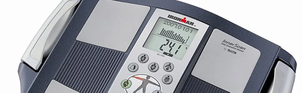 TANITAs BC-558 FDA Cleared Ironman Segmental Body Composition Monitor - Worlds Only Segmental Consumer Monitor - Scale