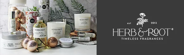 Talc Free Perfumed Body Dusting Powder Set of 3 with Rose Lavender and Sandalwood  Herb  Root - Herb and Root Fragrances