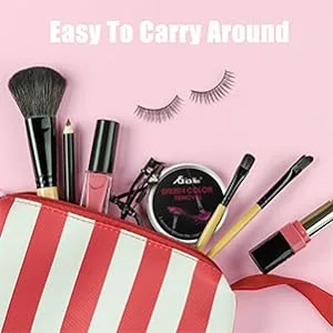 TailaiMei Color Removal Cleaner Sponge Quickly  Easily Clean Makeup Brushes Without Water or Chemical Solutions Eliminating Drying Time - Switch Eyeshadow Colored Immediately Black Cleaner sponge - color removal sponge cleaner makeup switch dry brushes mat cleaning eyeshadow quick tool accesories