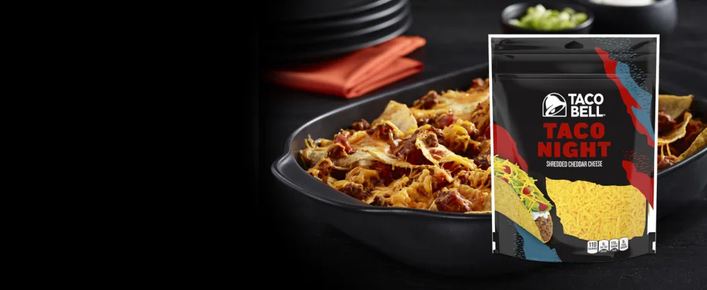 Taco Bell Crunchy Taco Dinner Kit with 12 Crunchy Taco Shells (Taco Bell Mild Sauce & Seasoning, 8.85 oz Box) - Taco Bell