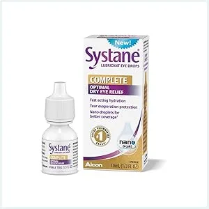 Systane Complete Lubricant Eye Drops, 0.34 Fl Oz, 2 Count (Pack of 1) - product information 2