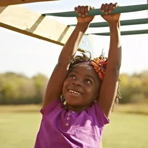Swing-N-Slide WS 4564 Metal Monkey Bars with Six 21.5" Metal Rungs with Hardware, Green - monkey bar rungs, monkey bars, metal rungs, ladder rungs, metal monkey bar, metal ladder rung