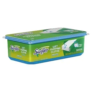 Swiffer 686696619636 PG-3231 Sweeper Wet Mopping Cloth Refill-Open Window Fresh-24 ct, 24 Count (Pack of 1), Multi - product information 1