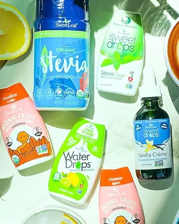 Sweetleaf Stevia Clear Liquid Cinnamon 2 Fl oz - SweetLeaf products including water drops and monk fruit