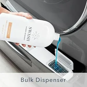 SWASH by Whirlpool, Liquid Laundry Detergent, Pure Linen, 83 Loads, 30 fl. Oz. - bulk dispenser