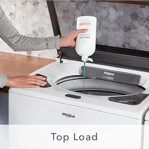 SWASH by Whirlpool, Liquid Laundry Detergent, Pure Linen, 83 Loads, 30 fl. Oz. - top load