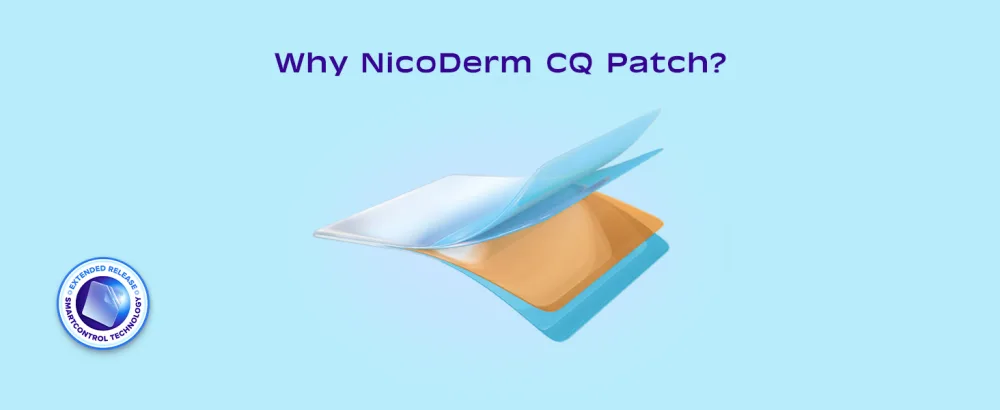 NicoDerm CQ Step 1 Nicotine Patches to Quit Smoking - 21 mg, Stop Smoking Aid, 14 Count (2-Week Kit) Plus Advil Dual Action Coated Caplets with Acetaminophen, 2 Count - "Why NicoDerm CQ Patch? "