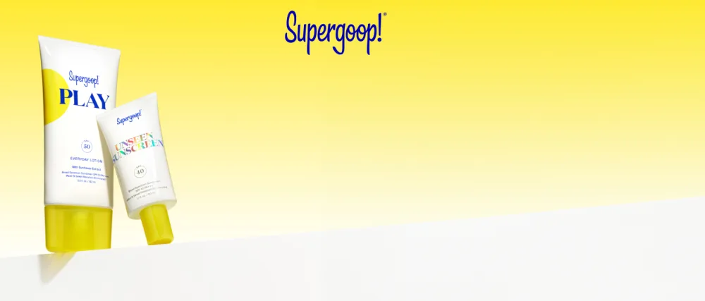 Supergoop! Glow Kit - Includes Glowscreen SPF 40 (0.5 oz) Full-Size Glow Stick SPF 50 (0.7 oz) and Glow Oil SPF 50 (1.0 fl oz) - Supergoop!