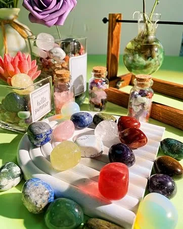 DUQGUHO Crystal Pendulums Amethyst Healing Crystal Quartz Pendulum Spiritual Hexagonal Pointed Cone Resin Pendants Witchcraft Energy Balancing Accessories Divination Dowsing Tools 1PC - A+ ????