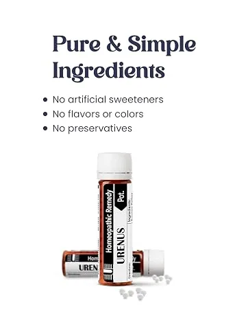 Hypericum Perforatum 1M Homeopathic Remedy 200 Pellets Urenus - Urenus Single Homeopathic Remedies