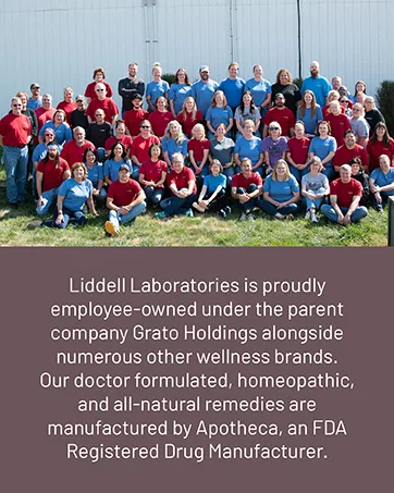 Vital II Liddell Homeopathic 1 oz Liquid - Liddell Laboratories is employee-owned under the parent company Grato Holdings