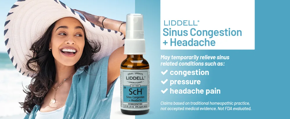 Liddell Sinus Congestion + Headache with Echinacea 1 oz - Liddell