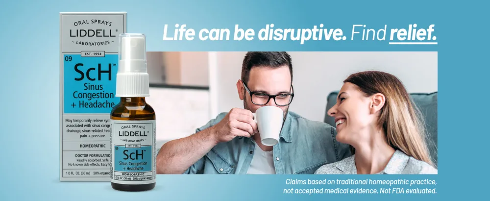 Liddell Sinus Congestion + Headache with Echinacea 1 oz - Life can be disruptive. Find relief with Liddell