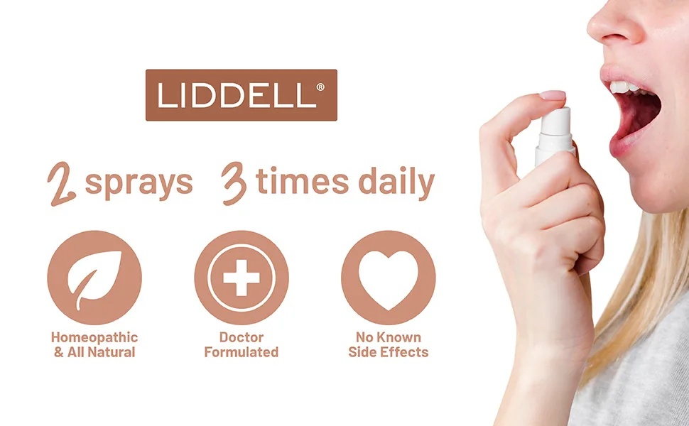 Liddell Homeopathic Bladder and Urinary Spray 1 Fluid Ounce - Liddell oral sprays are homeopathic & all natural, doctor formulated, and have no known side effects