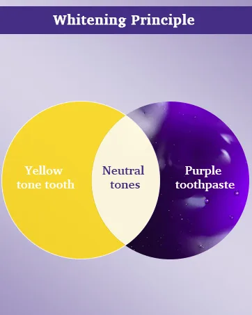 Hot Pepper Natural Purple Toothpaste for Teeth Whitening Color Corrector Purple Toothpaste Brighten Your Smile Gently 30ml - purple toothpaste