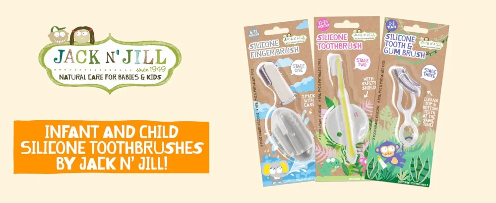 JACK N' JILL ................. SINCE 1949 Stage Three + Bubblegum Toothpaste - baby toothpaste, toddler toothpaste, kids toothpaste, infant toothpaste, toothpaste for toddlers 1-3
