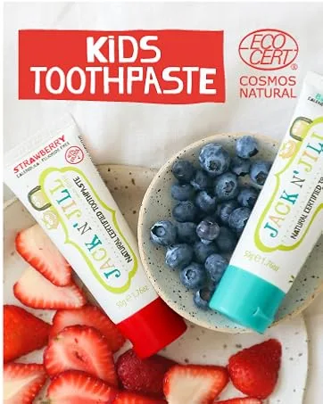 JACK N' JILL ................. SINCE 1949 Stage Three + Bubblegum Toothpaste - jack n jill kids toothpaste toothbrush floss gum and tooth gel shampoo body wash lotion detangler