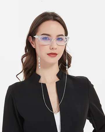 EYEURL Reading Glasses Half Frame Readers - Blue Light Blocking Computer Readers for Men and Women +0.50 Anti Glare/UV/Eye Strain Black 0.5 x - Stylish Readers