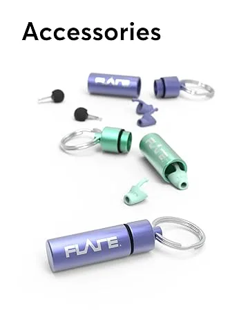 Flare Audio - Memory Foam Earbud Tips Everyday Replacement Foam Tips for Ear Plugs Compatible with Flares Jet Earphones and earHD Large 3 Pairs - esg org