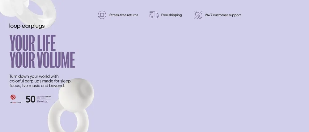 Loop Engage 2 Plus Ear Plugs Everyday Noise Relief with Clear Speech for Social Gatherings Work Conversation Parenting & Noise Sensitivity 16 dB Noise Reduction + Mute for Extra Coverage - Loop Noise Reducing Earplugs