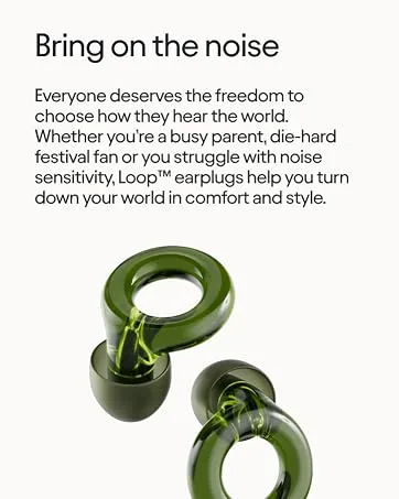 Loop Engage 2 Plus Ear Plugs Everyday Noise Relief with Clear Speech for Social Gatherings Work Conversation Parenting & Noise Sensitivity 16 dB Noise Reduction + Mute for Extra Coverage - Loop Noise Reducing Earplugs