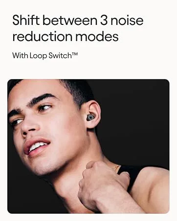 Loop Engage 2 Plus Ear Plugs Everyday Noise Relief with Clear Speech for Social Gatherings Work Conversation Parenting & Noise Sensitivity 16 dB Noise Reduction + Mute for Extra Coverage - Loop Noise Reducing Earplugs