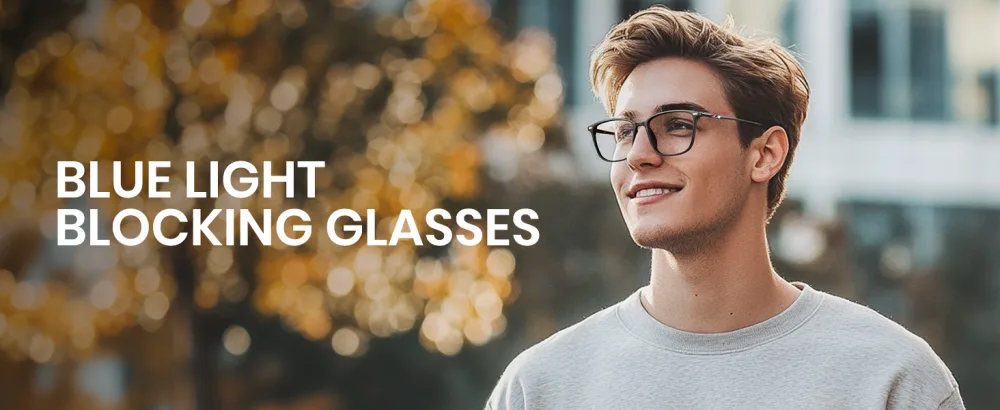 Cyxus Blue Light Blocking Glasses Men Women Computer Gaming Glasses Rectangle TR90 frame Anti Eyestrain UV400 Black 03-matte Black 8208 - product information 15